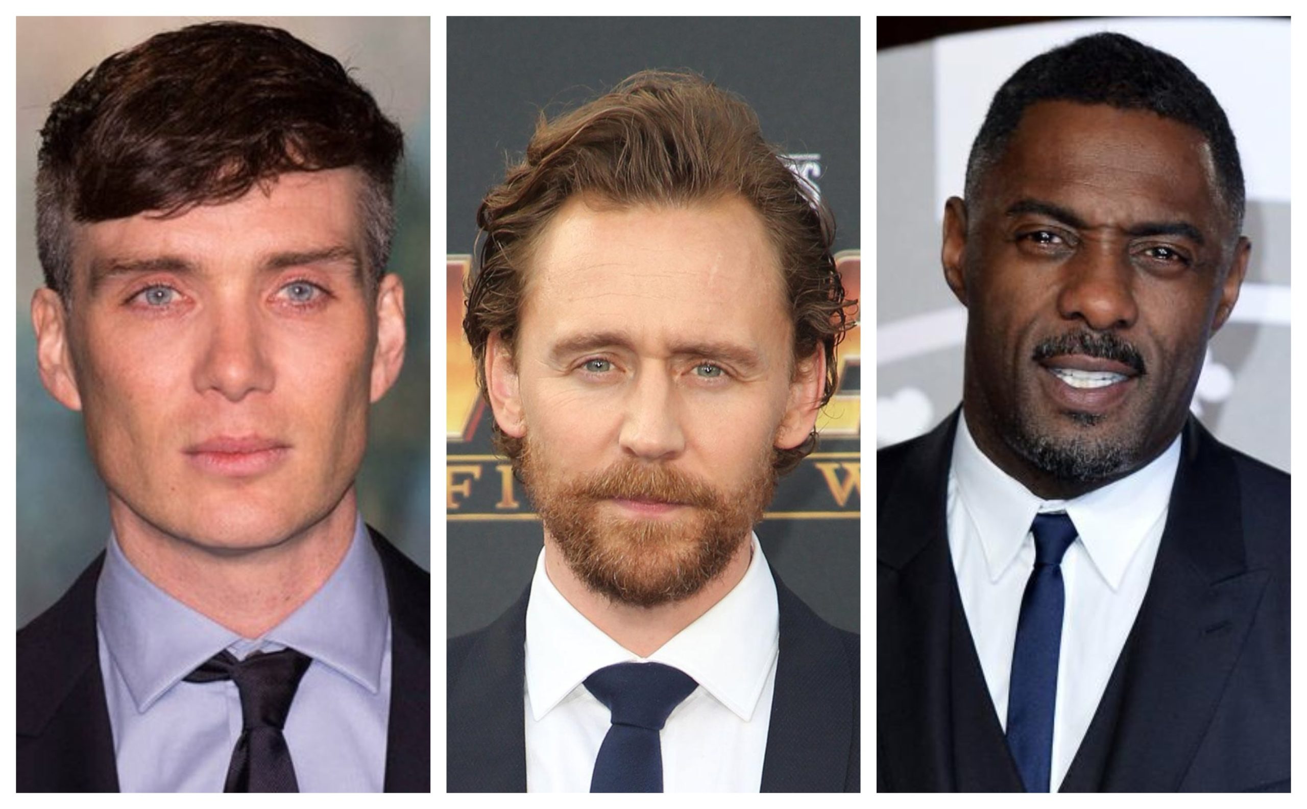 Hiddleston, Murphy and Elba are top candidates for the role of 007, according to odds.