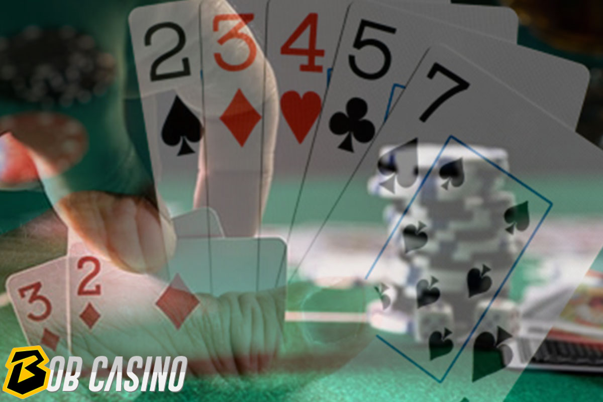 Hand with cards which has no value to the player in poker