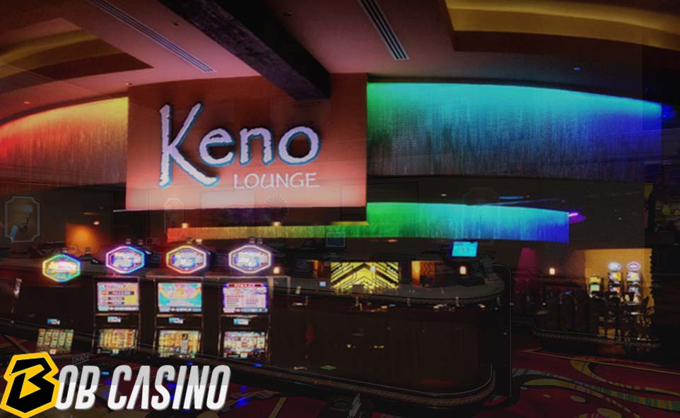 Part of the gambling venue where keno is played