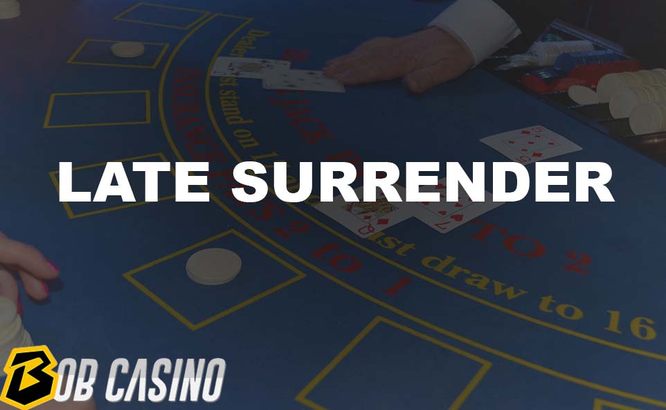 Late surrender in poker