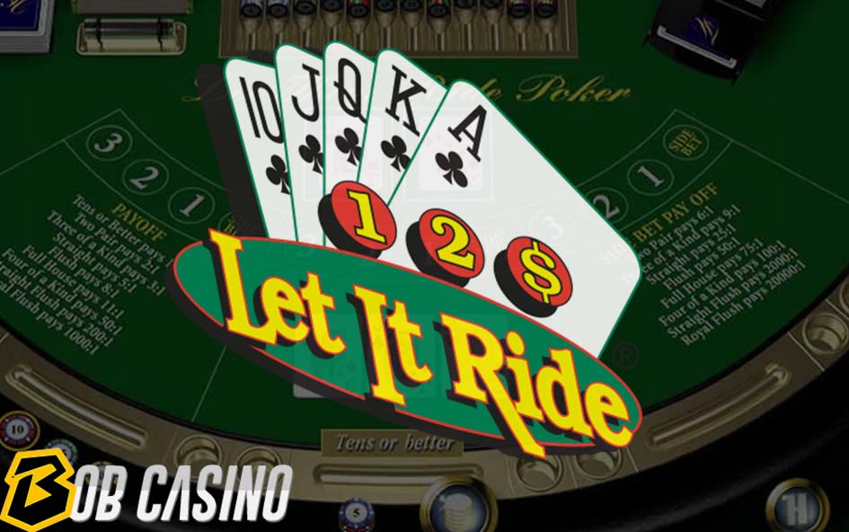 Let it ride poker game