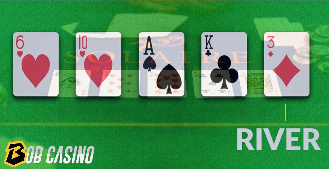 River Card on the poker table