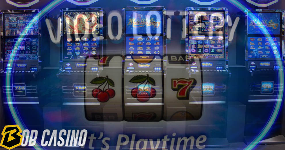 Video lottery machines in casino