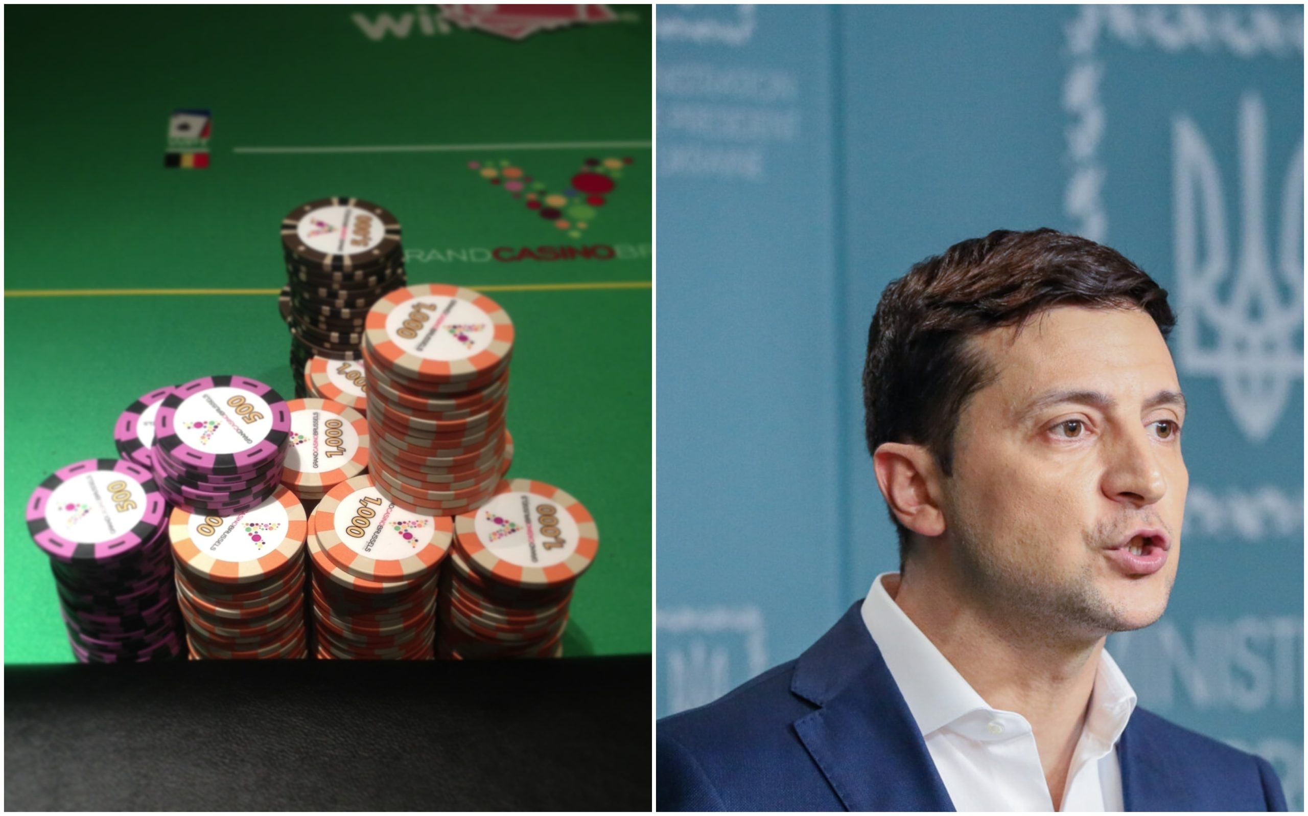 Ukraine president Volodymyr Zelensky issuing stern instructions and a deadline to legalize gambling.