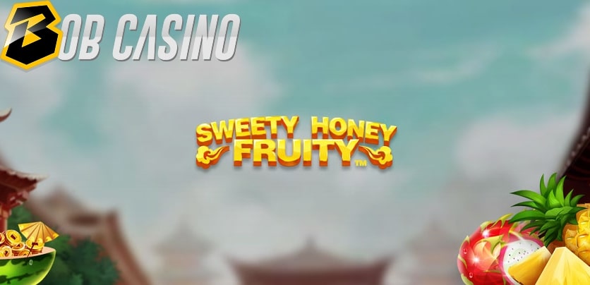 Sweet fruit and coins waiting for the winner of the new Sweet Honey Fruity slot from NetEnt.