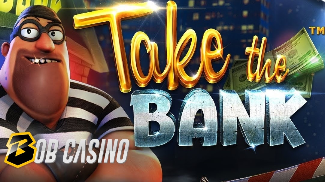 The buff robber on the logo of Take the Bank slot.