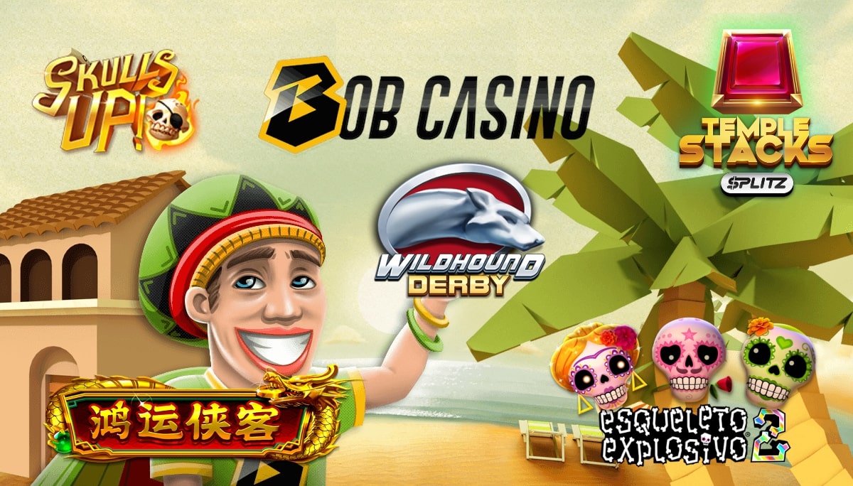 Bob and the logos of the 5 best slots of January 2020.