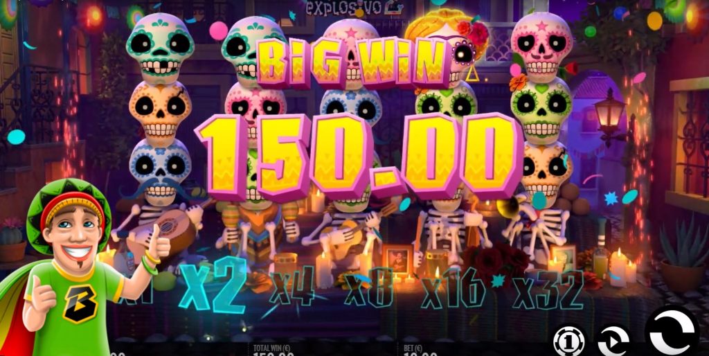 esqueleto explosivo bonus