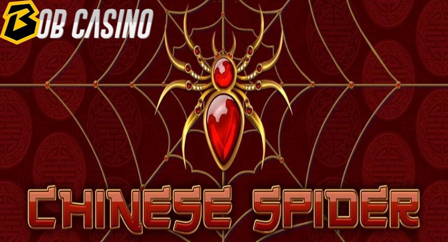 Chinese Spider slot logo from Amatic in a Bob Casino review.