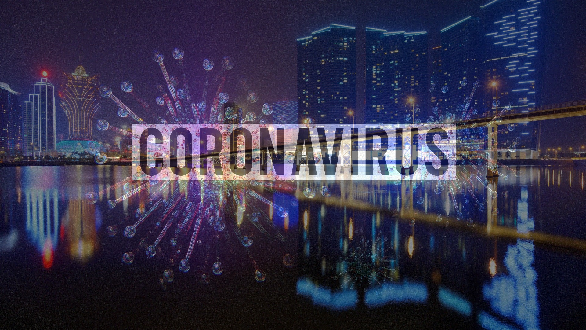 Coronavirus hitting Macau with a record-drop of revenue.