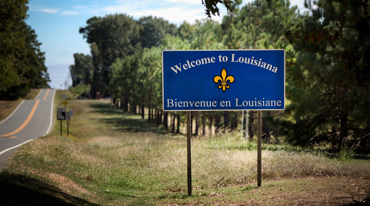 Louisiana welcome sign doesn't say anything about taxi driver robbing casino winners