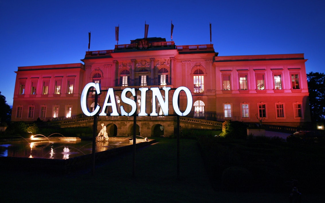 Salzburg casino on lockdown amid the COVID-19 pandemic.