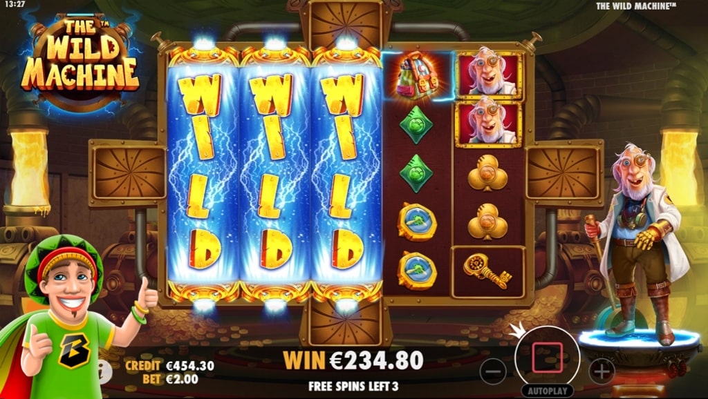 The Wild Machine slot, one of the top new slots of March 2020.