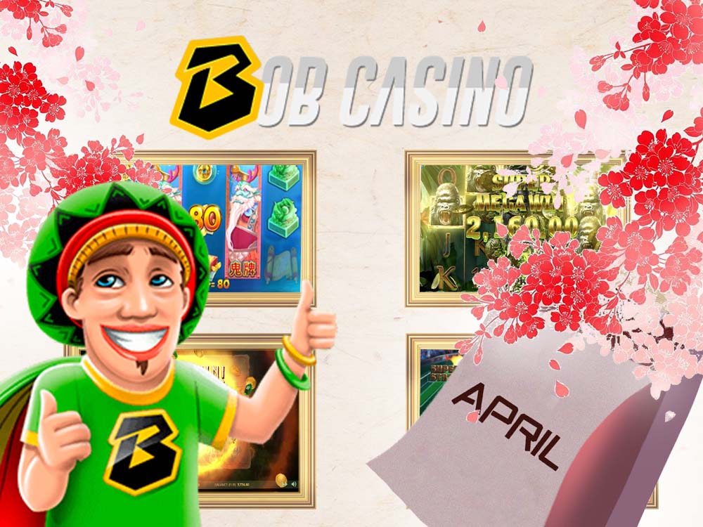 Best new slot games of April 2020 from Bob Casino.