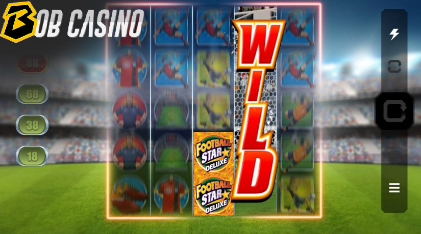 Bonus Round in Football Star Deluxe Slot on Bob Casino