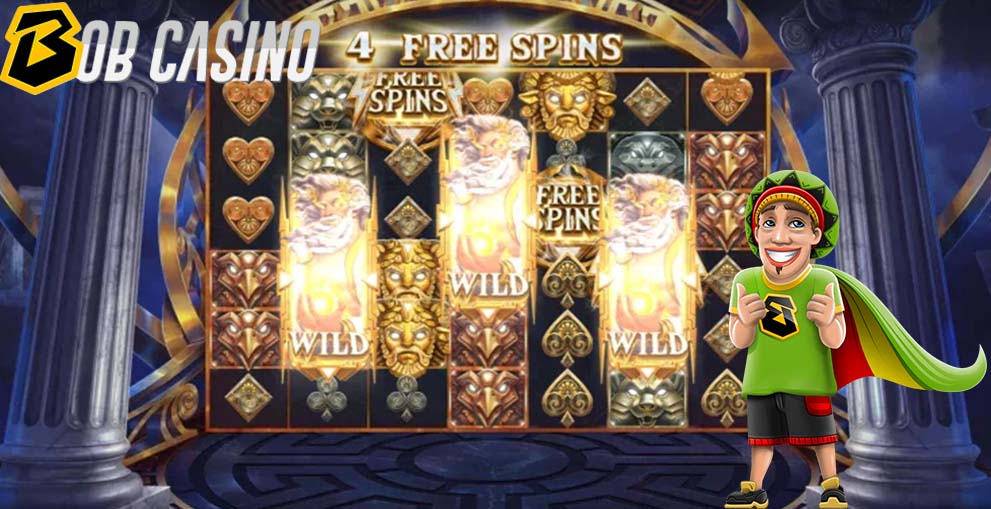 Bonus Round in Zeus Lightning Power Reels, one of the new slots of April 2020.