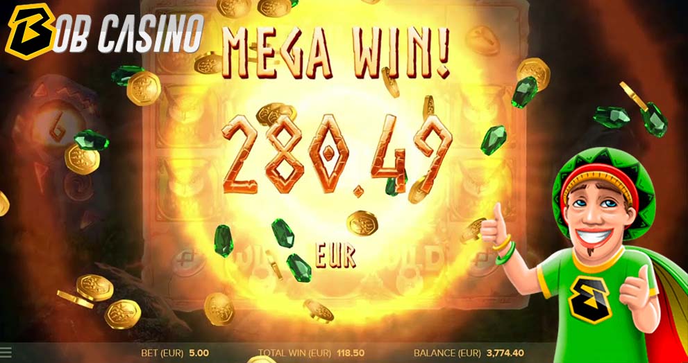 Mega Win in Druids Dream slot, one of the best slot games of April 2020