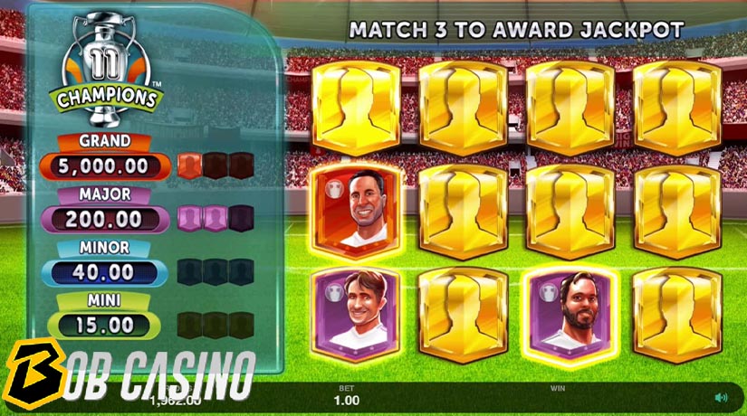 11 Champions slot released by Microgaming in June 2020.