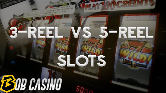 Difference between 3 reel and 5 reel slot machines