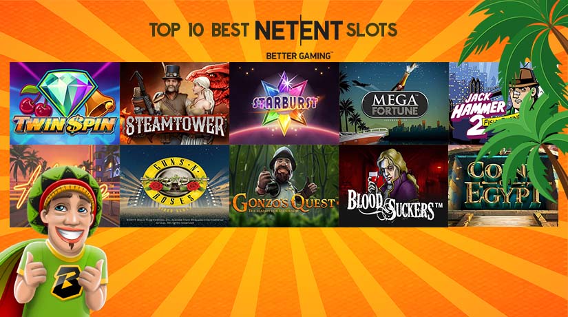 Mega Fortune, Guns'n' Roses, Starburst are some of the best paying NETENT slots