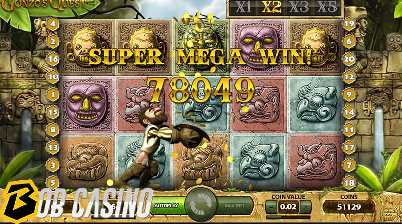 Gonzo's Quest - one of the most popular and best netent slots