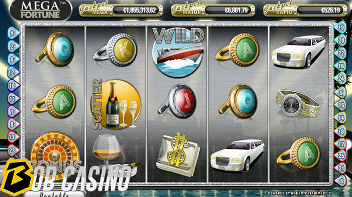 mega fortune that provides some of the biggest online slot wins.