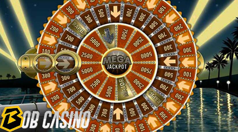 bonus round in mega fortune slot on bob casino