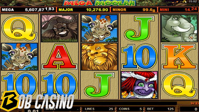 mega moolah slot in which one one of the biggest casino jackpots was won.