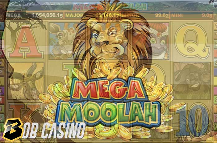 Mega Moolah progressive jackpot slot machine 