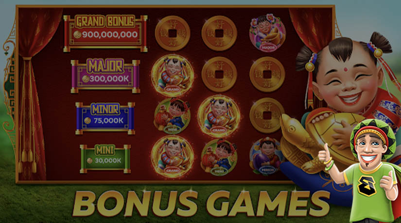 Minor Jackpot in Bonus Game.