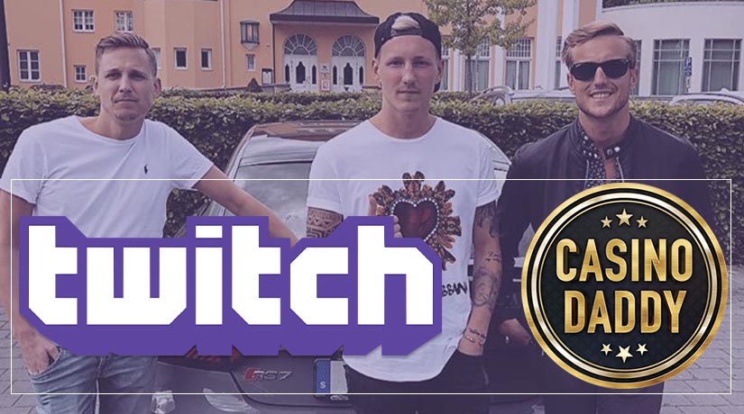 Three CasinoDaddy Brothers are popular twitch streamers