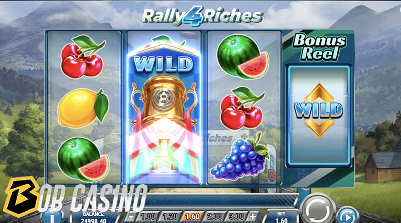 Bonus round in rally 4 riches 