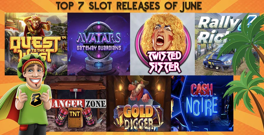 Avatars, Gold Digger, Danger Zone are some of the top 7 slots of june