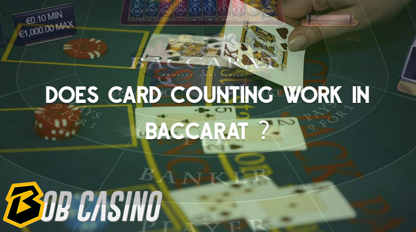 Card counting in baccarat