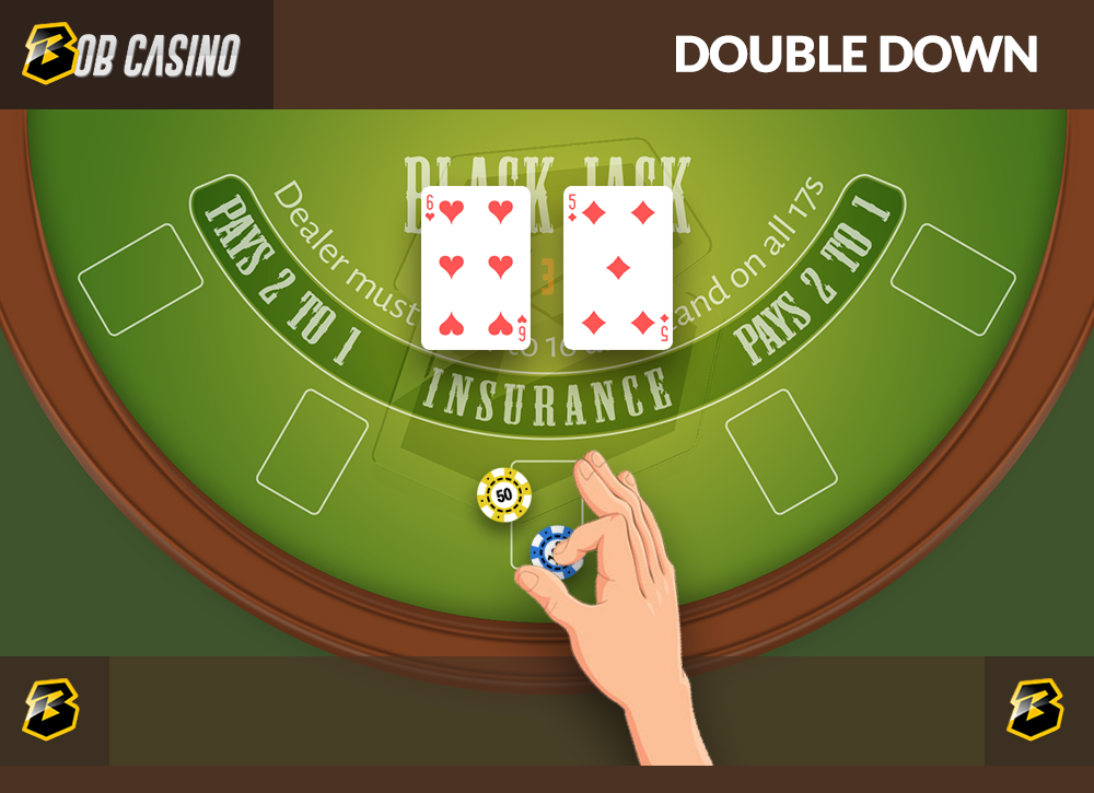 Double Down move in Blackjack