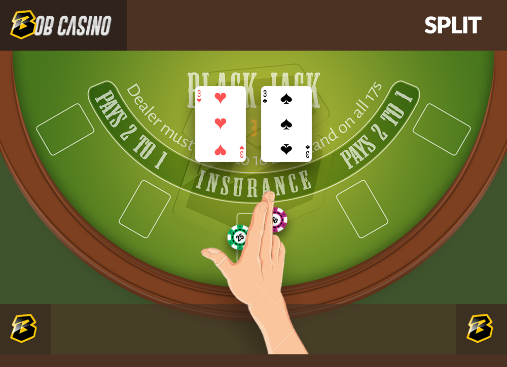 Split move in Blackjack