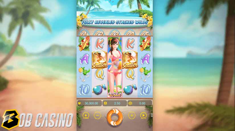 Scatter Symbols in Bikini Paradise Slot