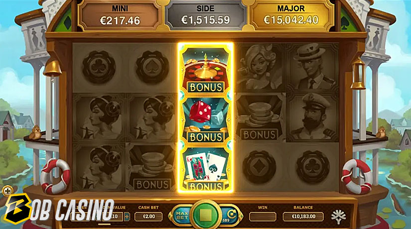 Bonus Round in Jackpot Express Slot