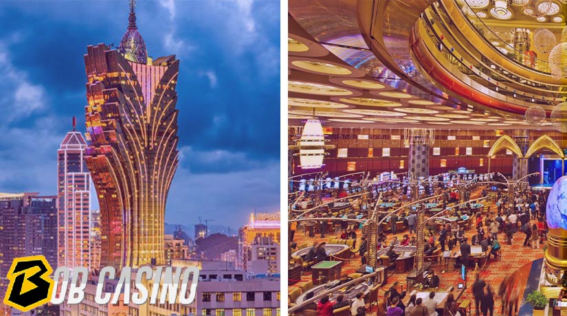 Macau Casino View Outside and Inside