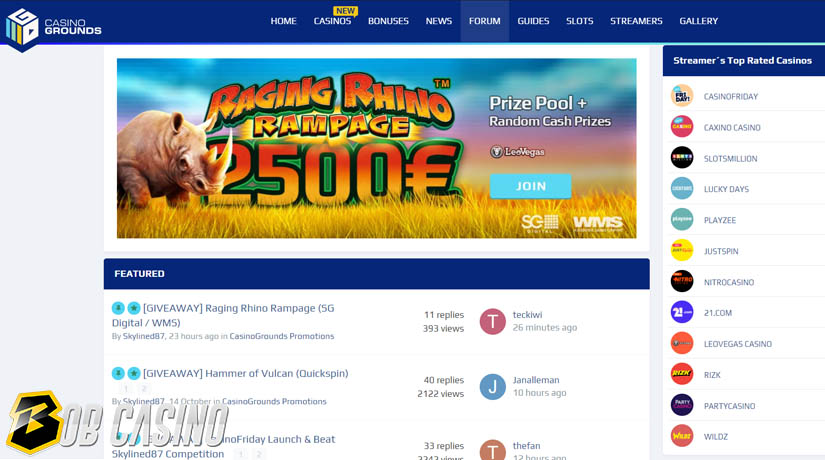 Casino Grounds gambling forum