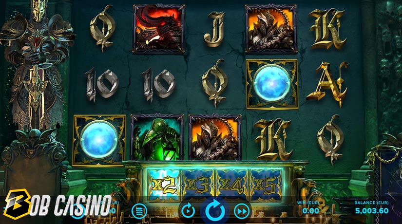 Bonus Round in Dark King: Forbidden Riches Slot