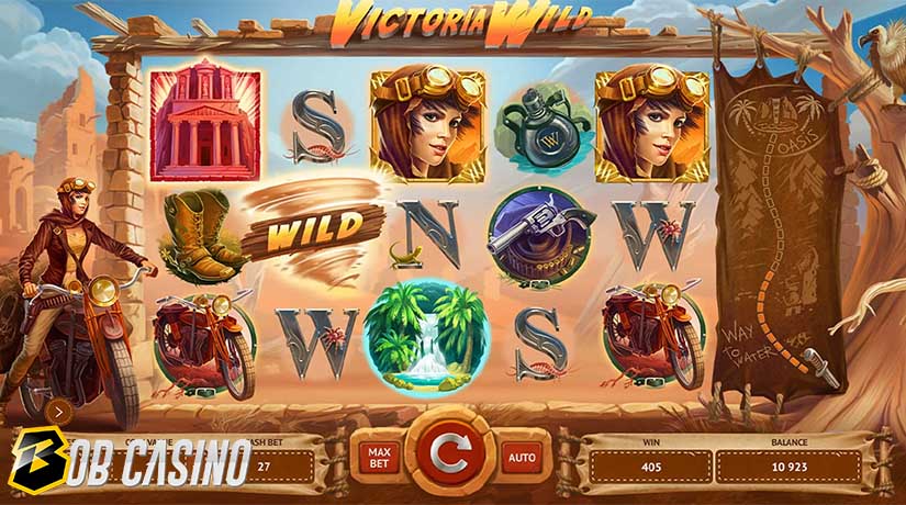 Sandstorm Wild Symbols in Victoria Wild Slot