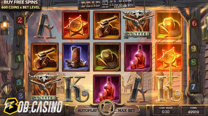 Bonus Round in Dead or Alive 2 Feature Buy Slot