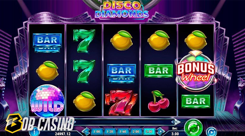 Wild Symbol in Disco Diamonds Slot