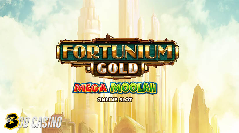 Fortunium Gold Mega Moolah slot in collaboration of Stormcraft Studios with Microgaming