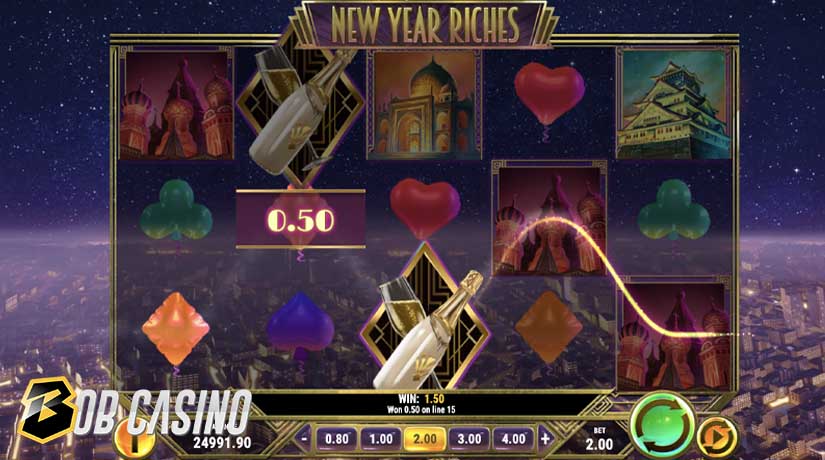 Bonus Round in New Year Riches Slot