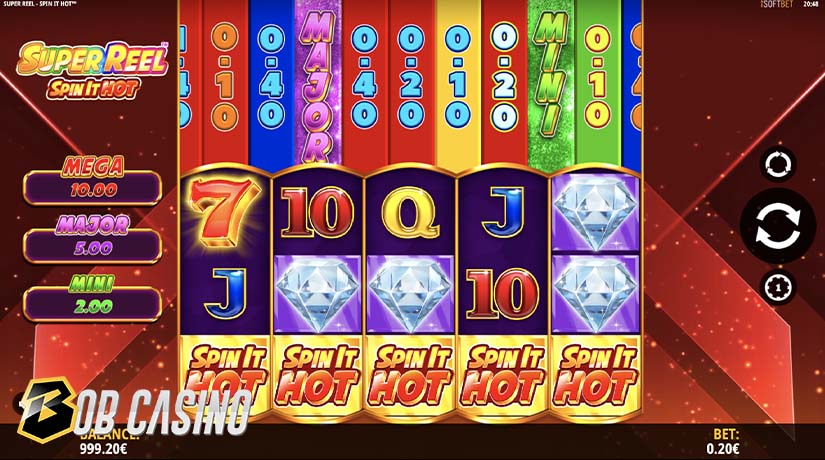 Super Reel™ Spin It Hot Bonus Round