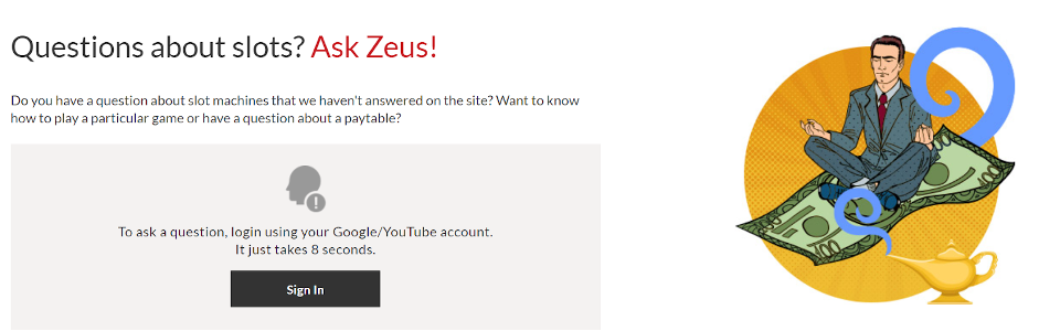 Ask Zeus service that allows to ask Tim questions