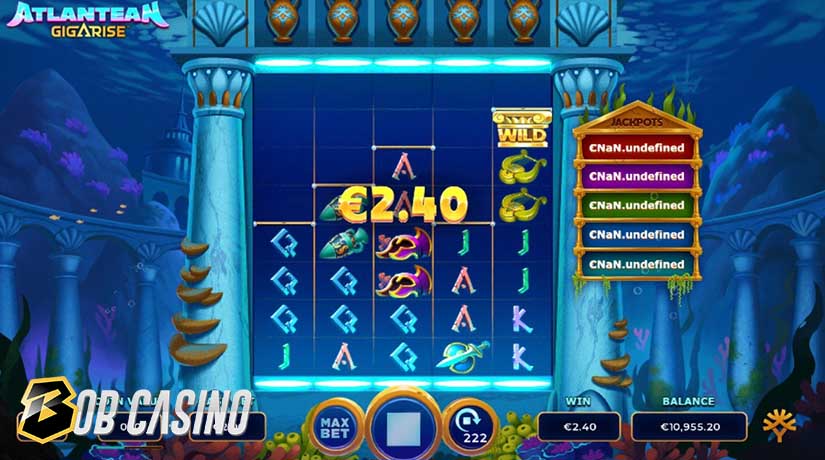 Bonus Round in Atlantean Gigarise Slot