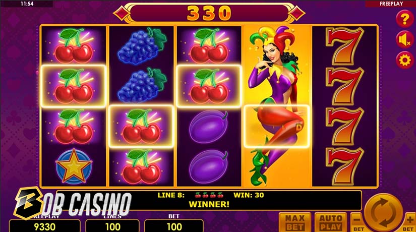 Lucky Joker 100 is one of the newest slots from Amatic Gaming.